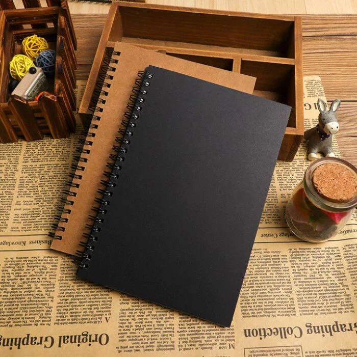 Buku Sketsa Kertas Hitam